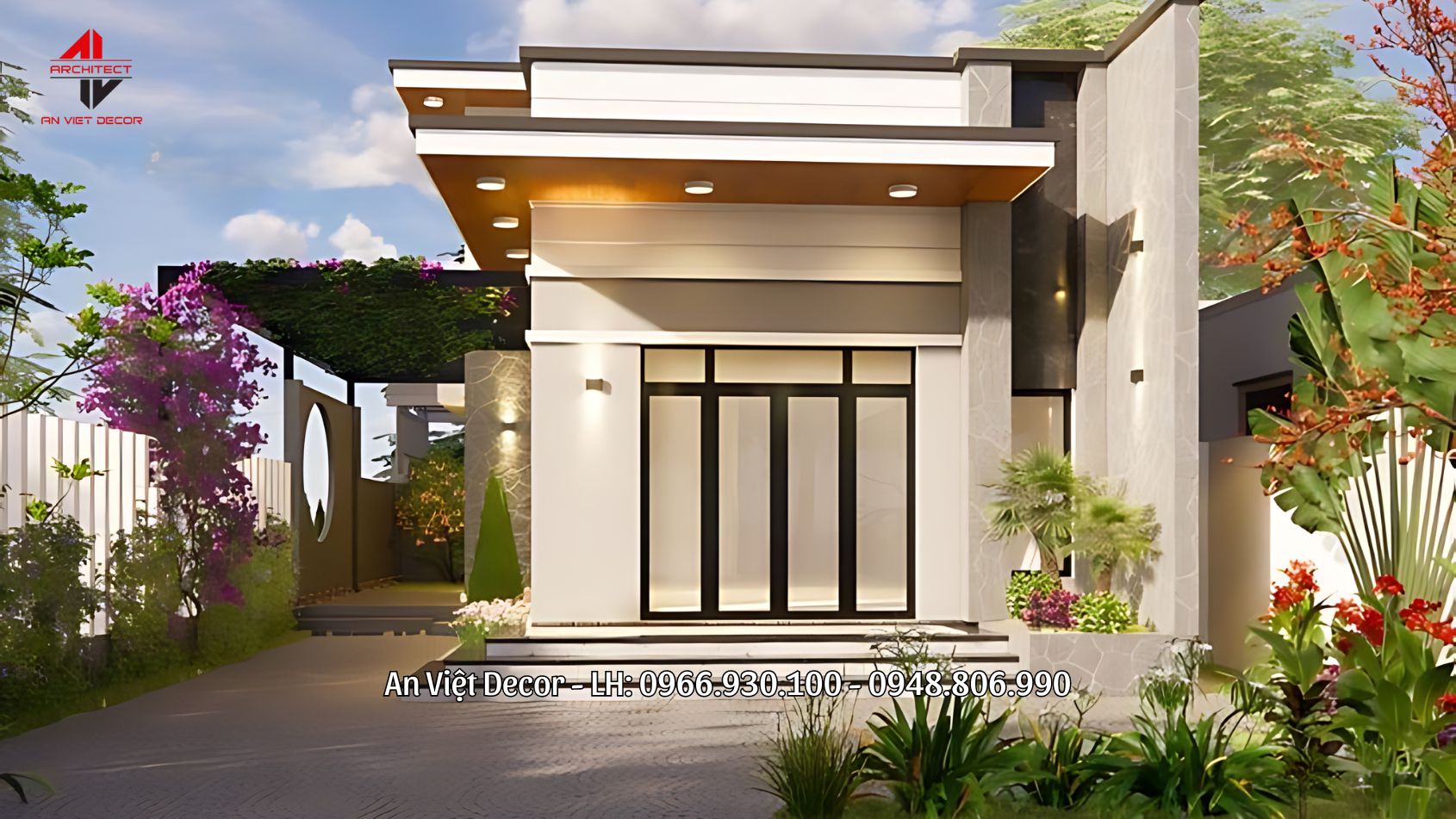 Thiết kế nhà đẹp cấp 4 và hện đại