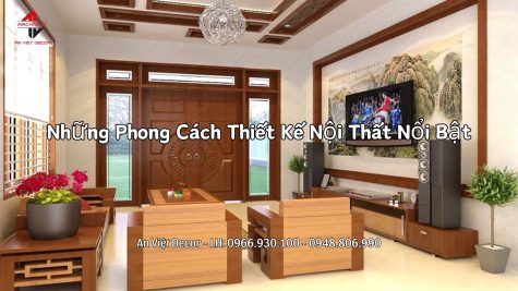 Các Phong Cách Thiết Kế Nội Thất Nổi Bật