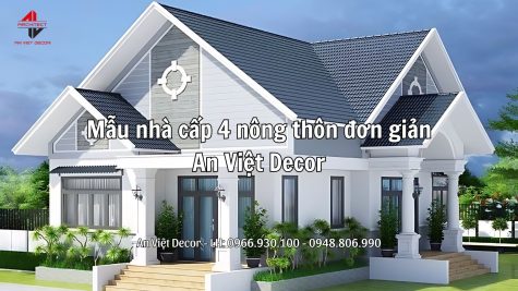 Thiết kế nhà đẹp cấp 4 và hện đại