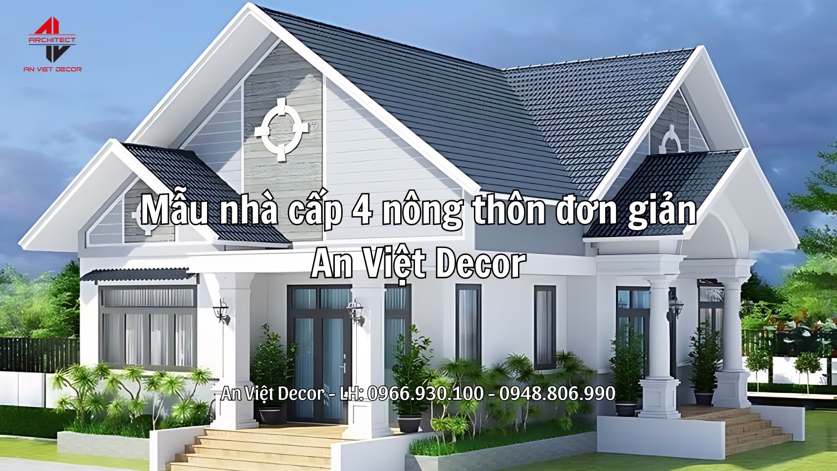 Thiết kế nhà đẹp cấp 4 và hện đại